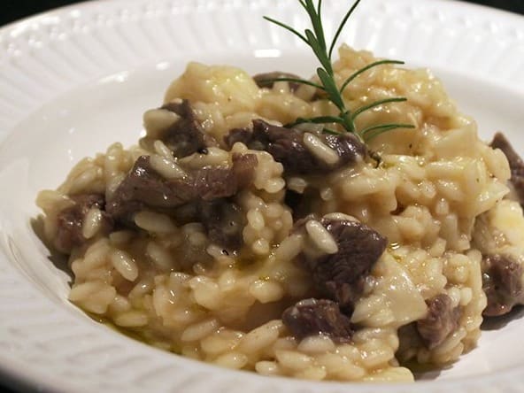 Risotto de Filé Mignon